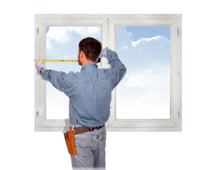 Нраодні вікна - вызов замерщика